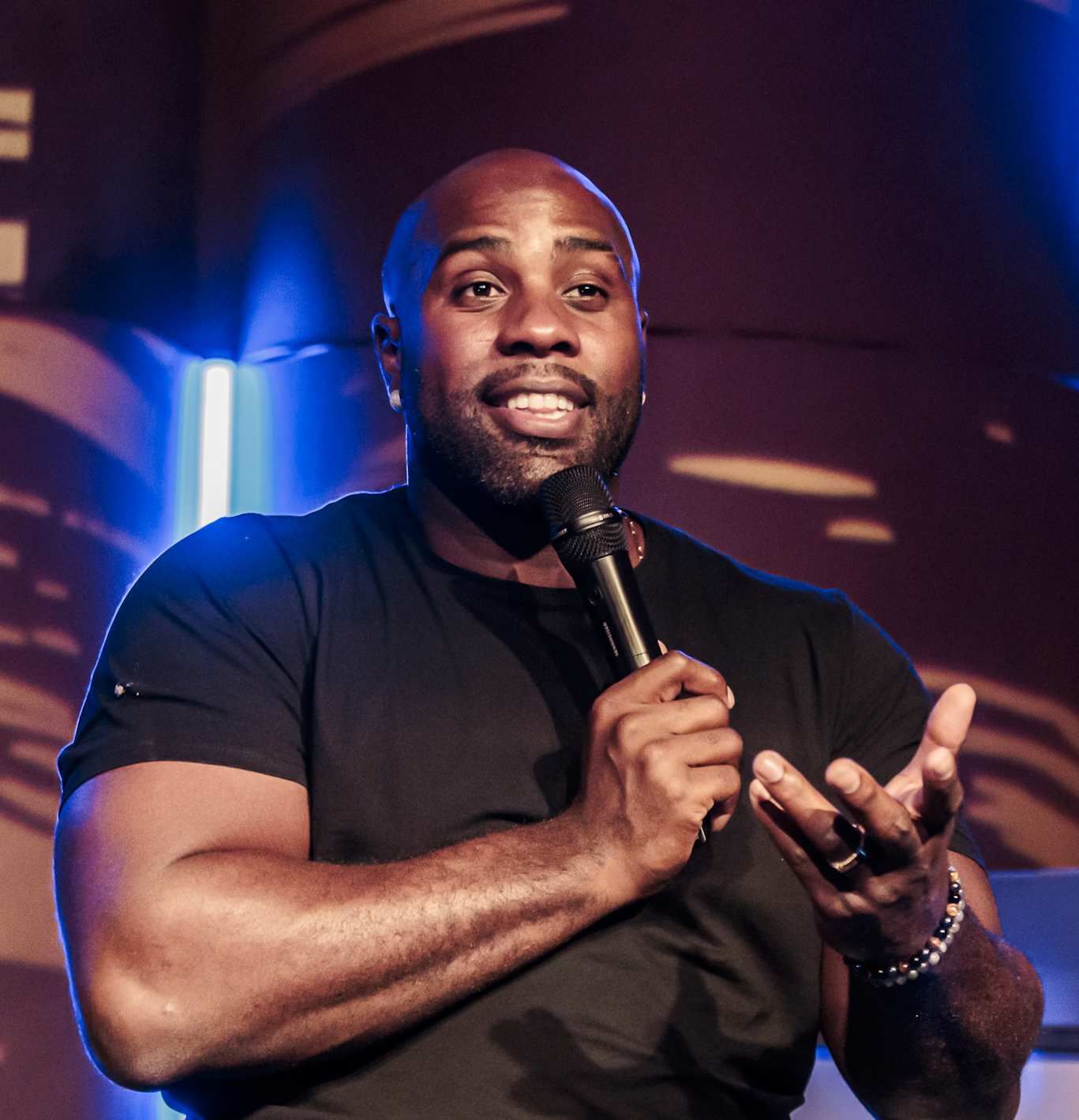 Conférence Esprit d'équipe et collectif avec Teddy Riner