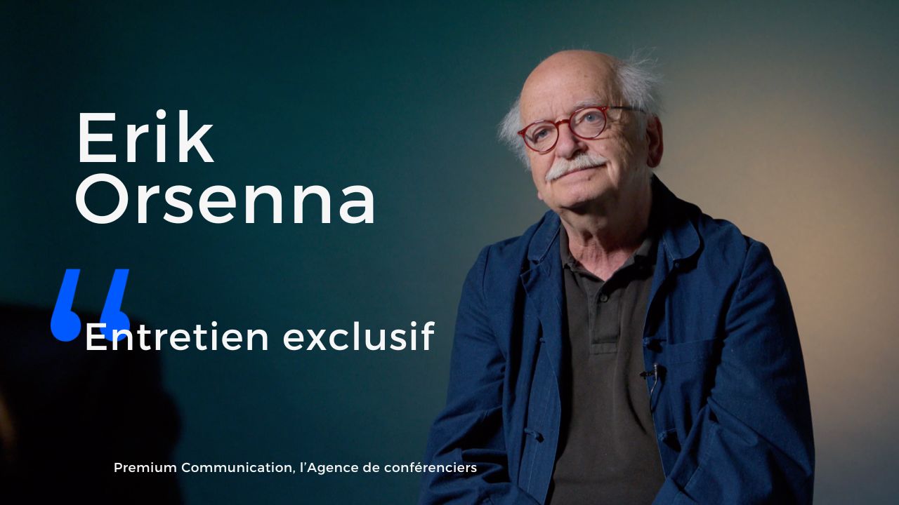 Interview du speaker Erik Orsenna